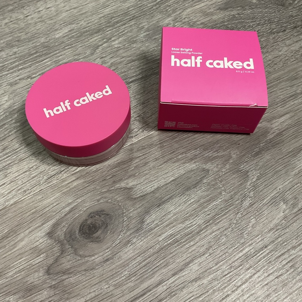 Half Caked Loose Setting Powder - Pink